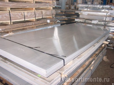 Алюминиевая плита Д16Т 35х1200х3000 ТУ 1-804-473-2009